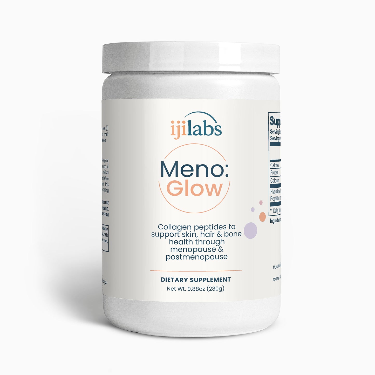 Meno Glow, Grass-Fed Collagen Peptides for Menopause Support