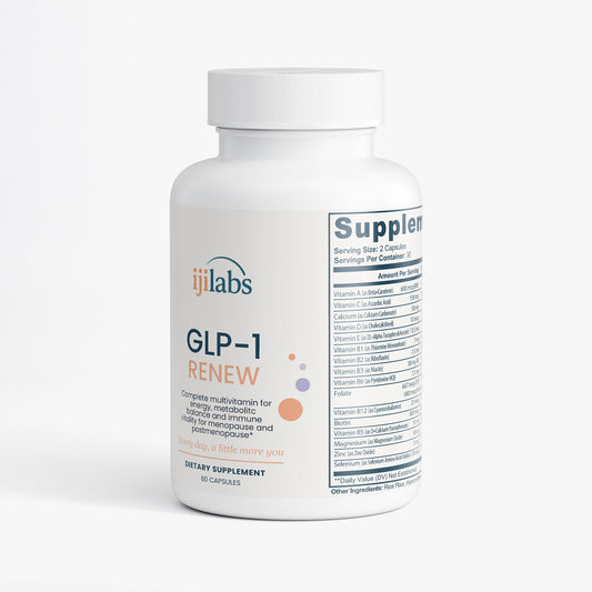 GLP-1 Renew, Complete Daily Multivitamin for Menopause & Weight Loss Support